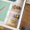 Martha Stewart Brody Desktop Storage Organizer, Stack and Slide Plastic