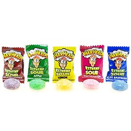 Warheads Mega Extreme Sour Hard Candy 1-Ounce Packs (Pack of 12)