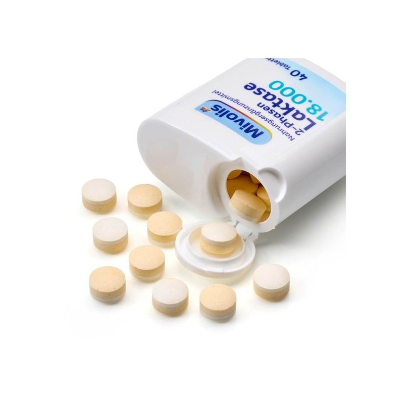 Mivolis 미볼리스 락타아제 18000 40개 Mivolis Lactase 18000 40 Tablets