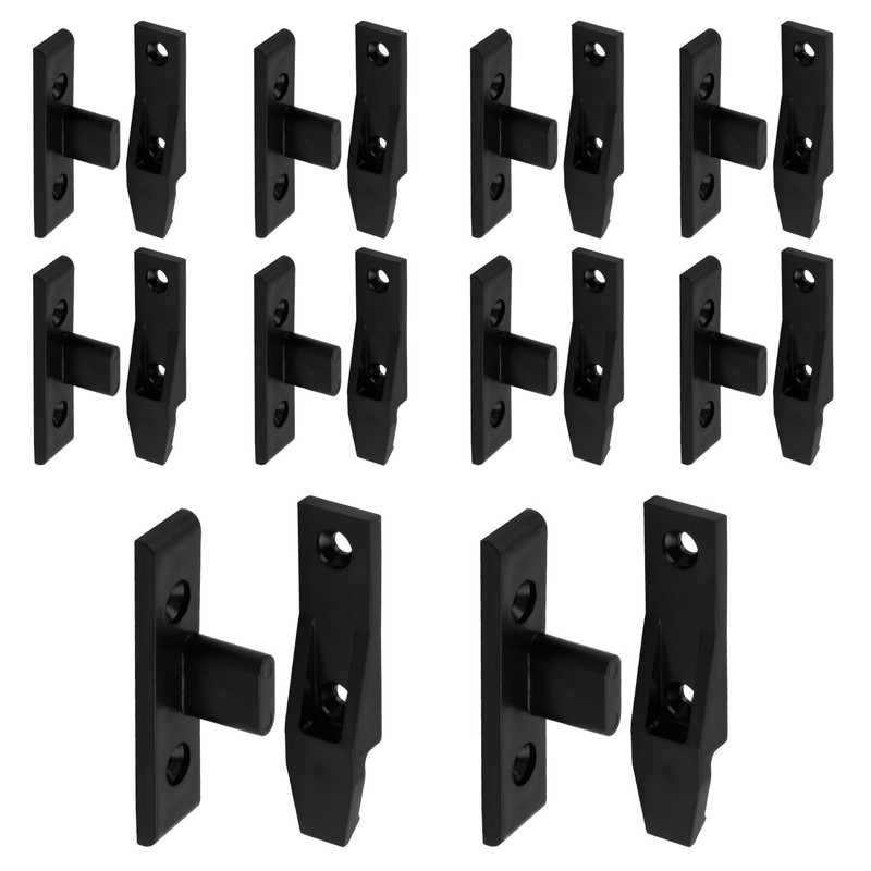 10 PS Bathroom Panel Clips, Fence Panel Clips, Bathroom Base