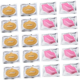 GANAZONO 20piezas Gel Mascarilla Labial Exfoliante Hidratante Reparador Voluminizador Para Labios Suaves y Nutridos