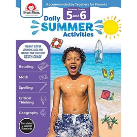 Evan-Moor Daily Summer Activities, Grade 5-6
