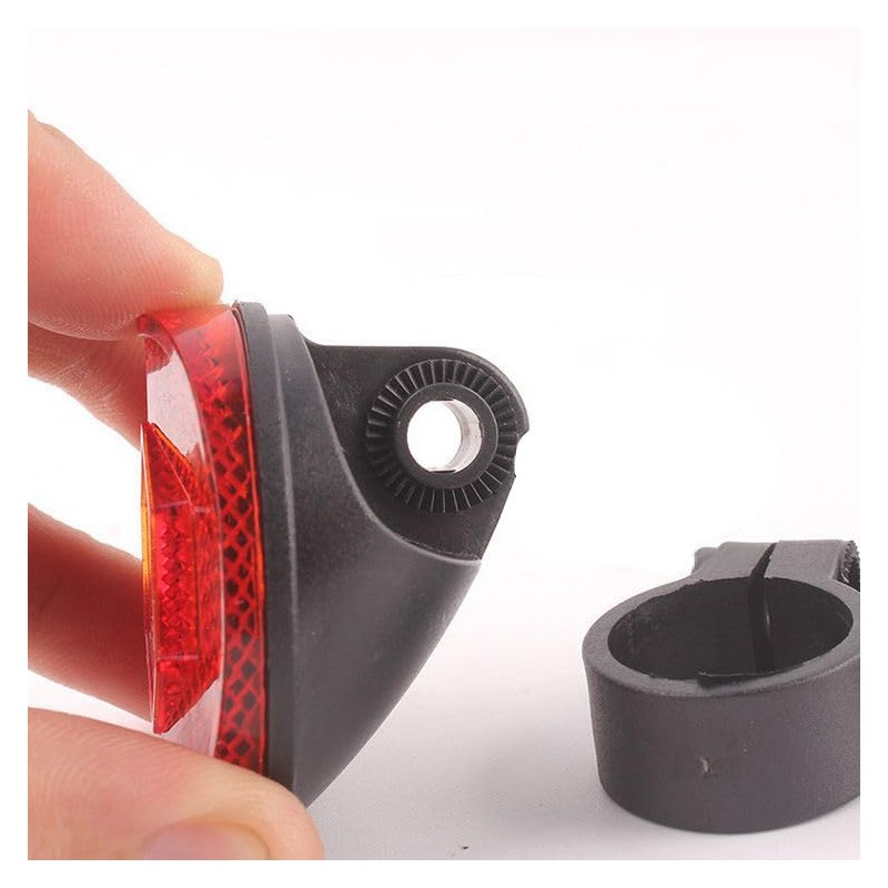 Plus Nao Bicycle Reflector, Bicycle Reflector, Bracket Included, Handle, Backfork,