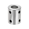 sourcing map 10mm to 12mm Bore Fixed Coupling Bolt L25XD20