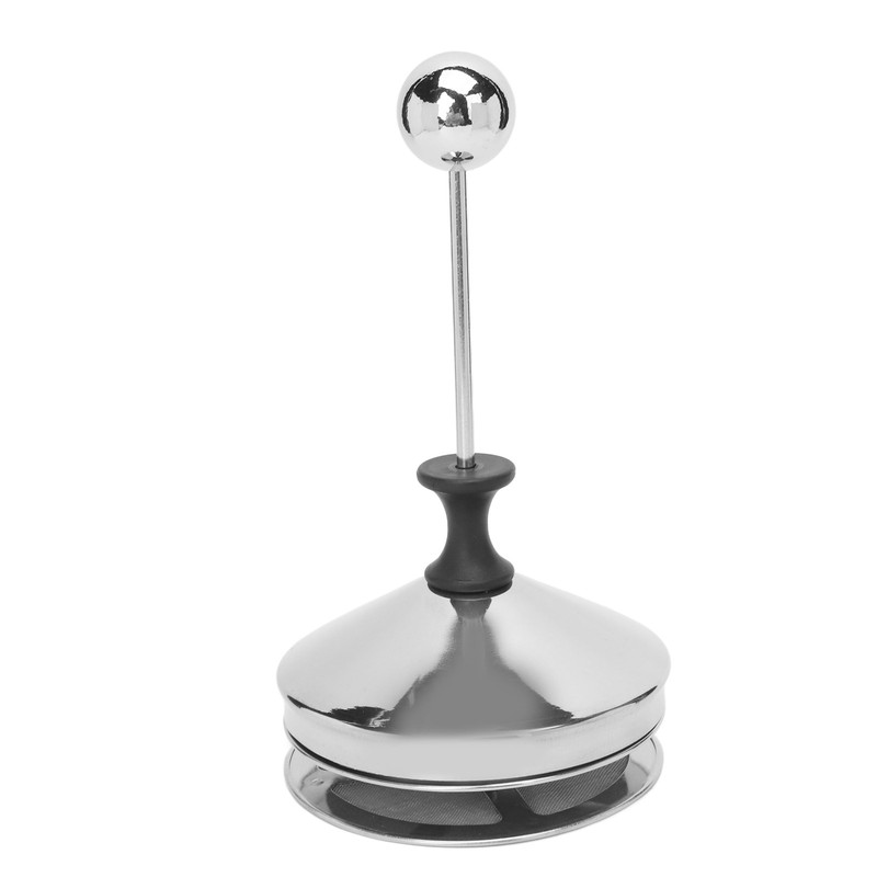 Manual Milk Frother 304 Stainless Steel Double Layer Brushed Process