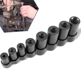 70500 Tap Socket Set Use with 1/4" & 3/8" Drive, Fit Fractional MCTI Standard Tap thru 1/2" & 1/8" NPT taps Metric Tap thru 12mm Manufactured to MCTI Standard, 8-Piece