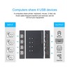 USB Switch USB2.0 Full Speed Transmission 2 Switching Modes 4
