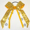 Volleyball Soft Touch Sequin Hair Bow, Made in the USA,