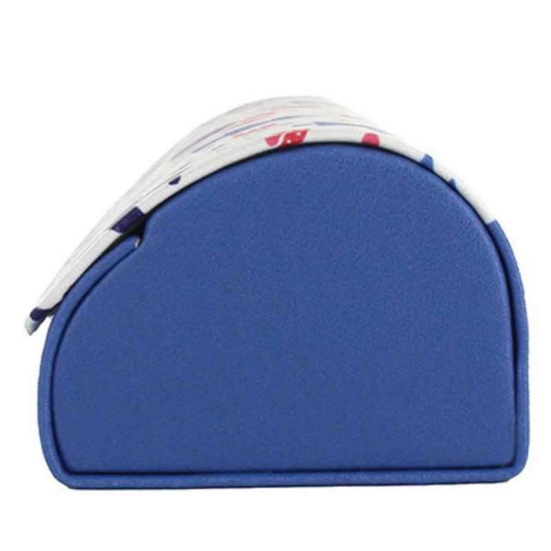 Megan 291704 Women's Glasses Case, Stylish, Scandinavian Style, Semi-Hard, Lightweight,