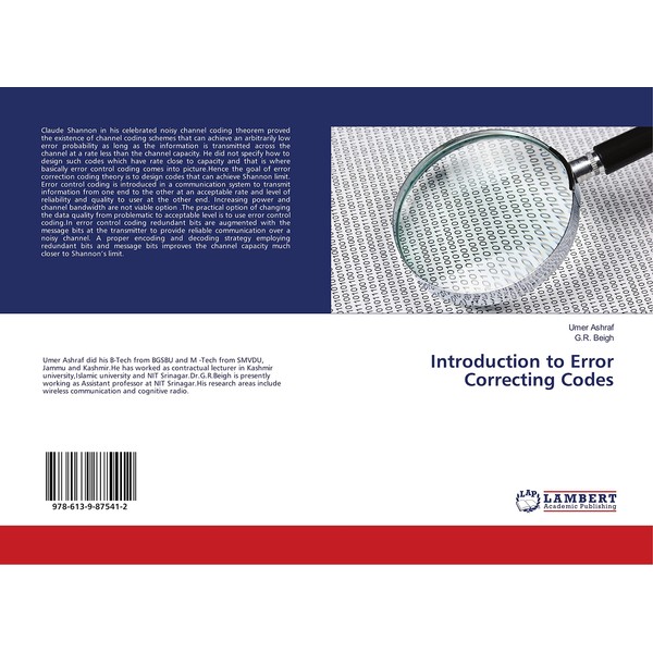 Introduction to Error Correcting Codes