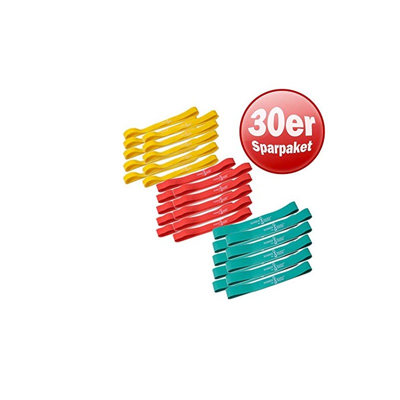 Dittmann Rubber Band Strength Fitness Band Fitness Loop Expander, multicolour