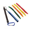 65pcs/box Soft Worm Bait Fishing Lures Kit with Rubber O