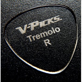 V-Picks™ Tremolo Round Mandolin Picks 1.0 mm Crystal Clear