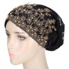 Slouchy Bonnet Casual Fashion Beaded Lace Breathable Loose Lazy Chemical