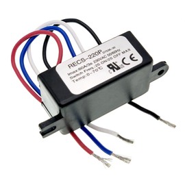 RECS-220P 60A Electronic Centrifugal Switch Intelligent Single-Phase Electric Motor for Air Compressor Centrifugal Switch Starter Switches Parts 230VAC 50/60Hz.