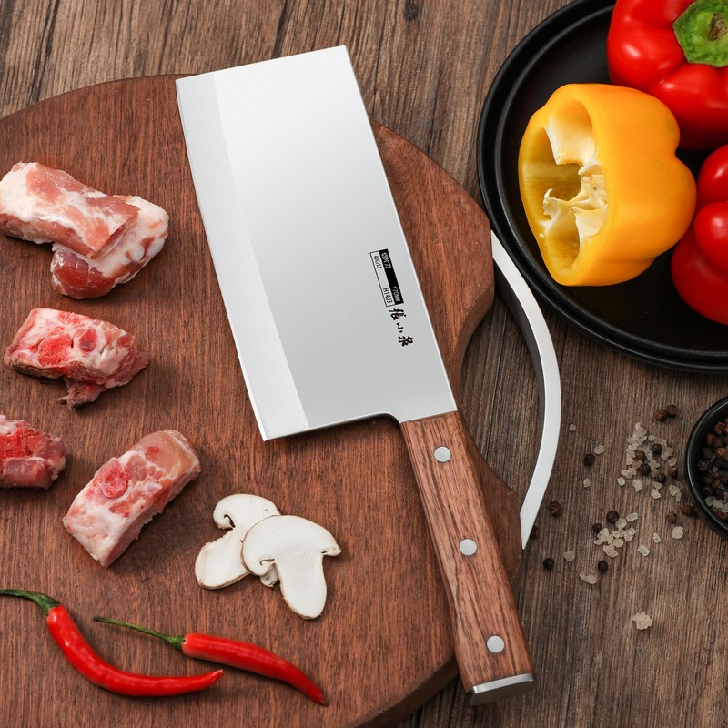 ZHANG XIAO QUAN 7.3 Inch Meat Cleaver Ultra Sharp Chinese