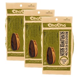 ChaCha Roasted Sunflower Seeds - Plain 250G (Pack of 3)