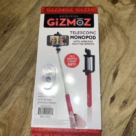 Does Not Apply Gizmoz Telescopic Monopod Selfie Stick Accessories Adjustable Folding Mount