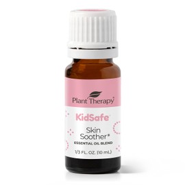 Plant Therapy KidSafe Skin Soother Essential Oil Blend 10 mL (1/3 oz) 100% Pure, Undiluted, Therapeutic Grade