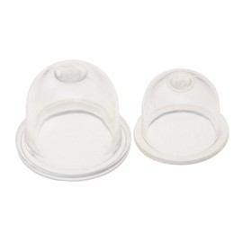 Outanaya 10 Pack Gas Primer Bulb Replacement for Lawn Mower Chainsaw Hedgerow Size Plastic Material Sealing Performance