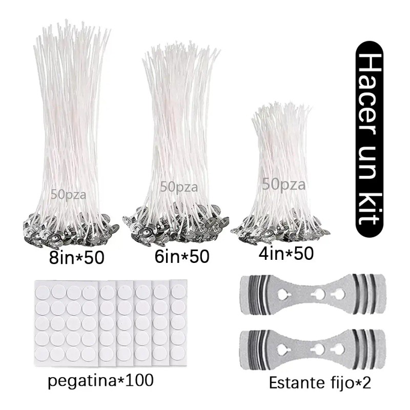 11/15/20 Cm Mechas Pre Encerado Pabilos Para Velas