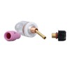 6Pcs TIG Welding Accessory Set 4# Ceramic Nozzle 2.4mm Electrode
