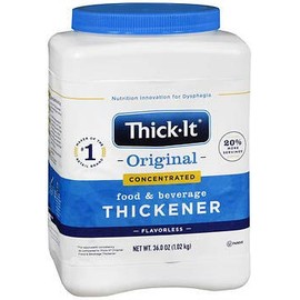 Thick-It 2 Instant Food and Beverage Thickener, Unflavored Concentrated Powder - 36 oz, Pack of 5