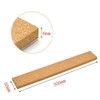 Cork Bulletin Board Strip Tiles, 6 Pack with 50 Push