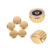 Healeved 5pcs Watch Crowns for Watch Repair Professional Replacement Parts