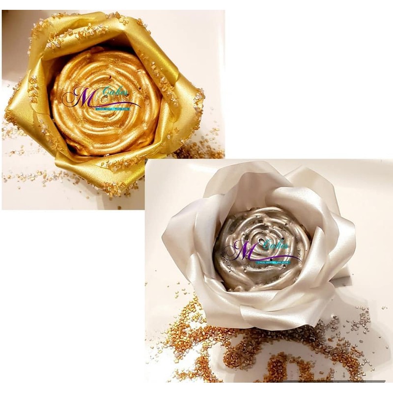 Icing Images FlexFrost Edible Fabric Sheets (Gold)