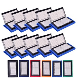 (10 Pack) Careworx Playbook Wristband (Youth or Adult) with Triple Windows-Great for Tackle,Touch,and Flag Football (Blue, Youth)