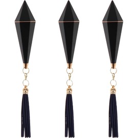 Housoutil Lápiz Labial Borlas Elegantes Set de 3 Tubos Vacíos de Abs Portátiles y Duraderos Perfectos para Viaje y Maquillaje de Niñas