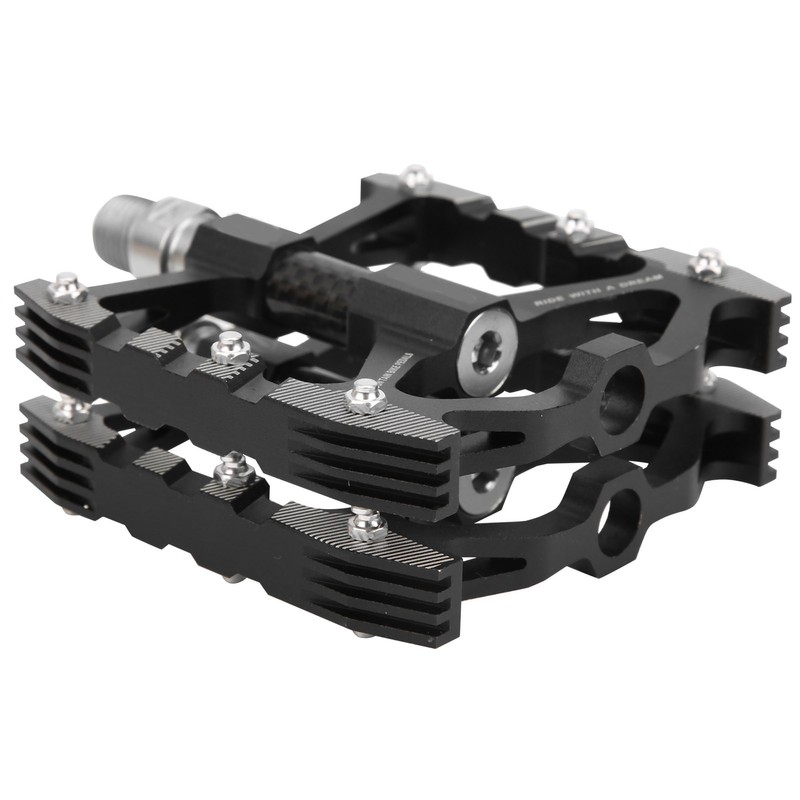 Wheelup Bicycle Pedals Carbon Fiber Aluminum Alloy Bearing Platform AntiSlip