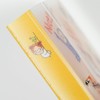 Coco-chan RYZ-1097 Greeting Life 2 Hole Binder A5 Size Clear