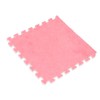 10pcs Plush Foam Floor Mat Thickened Cuttable Interlocking Carpet Tiles