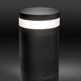 OSD Audio Eclipse Series Slim Wall Mount Outdoor Landscaping Speaker with LED Light