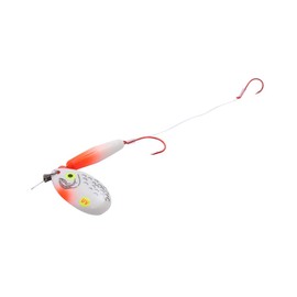 NORTHLAND TACKLE PRO Walleye FLOAT'N Crawler Harness / 40" Snell / #4 HK/UV GLO Shiner