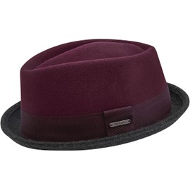 CHILLOUTS Unisex Neal Hat, Bordeaux/Grey