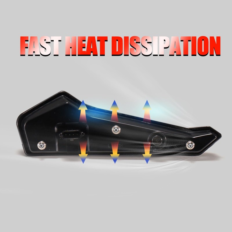 AUPOWER Smokey LED Tail Lights for Ploaris RZR XP/XP 4