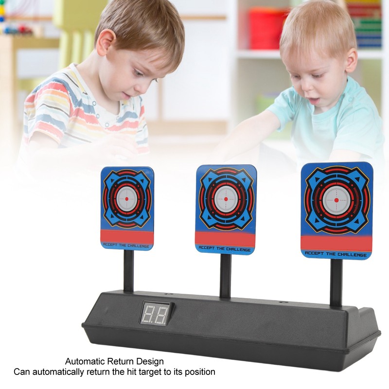 Auto Reset Digital Target Interactive Multi Purpose Sound Effect Electronic