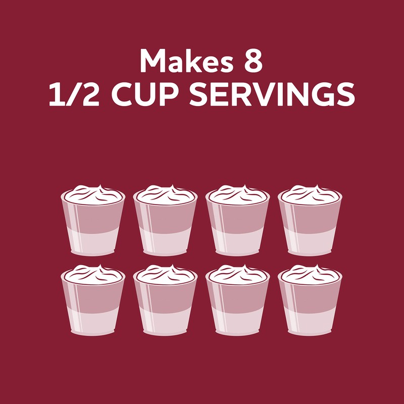 Jell-O Black Cherry Gelatin Mix (6 oz Boxes, Pack of