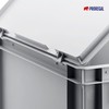 PROREGAL SuperSparSet 5 x Hinge Lids for Euro Containers, W