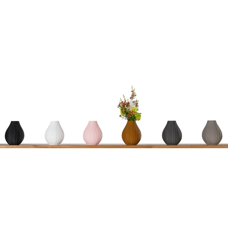 3D Vase Selina Flower Vase/Decorative Vase 10 cm for Cut