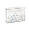 NINEWEEN Clear Dishwasher Detergent Pod Holder for Kitchen Cabinet, Plastic