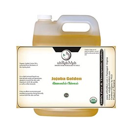 uh*Roh*Muh Pure Organic Jojoba Oil || USDA certified Jojoba Oil || Organic Golden Jojoba Oil || Panama - (32 fl oz) (Net Wt. 0.8 kg - 1.75 lb)