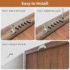 ForoGore 12 Pack Heavy Duty Sawtooth Picture Hangers, Large Sawtooth