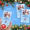 Christmas Party Game Scratch Off, Snowflakes, Find The Snowman Easy