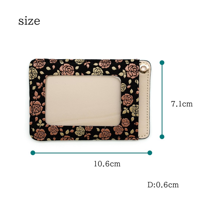 Inden-Ya Inden Kaguwa Rose Traditional Craft, Koshu Inden Deerskin Lacquer