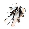 EZ PEACH Ribbon, Banana Clip, Large, Simple, Hair Accessory, Hair