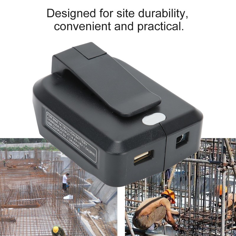 Battery Converter with USB & Charging Performance for Makita 18V